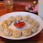 Delicious local Tibetan food, momo.